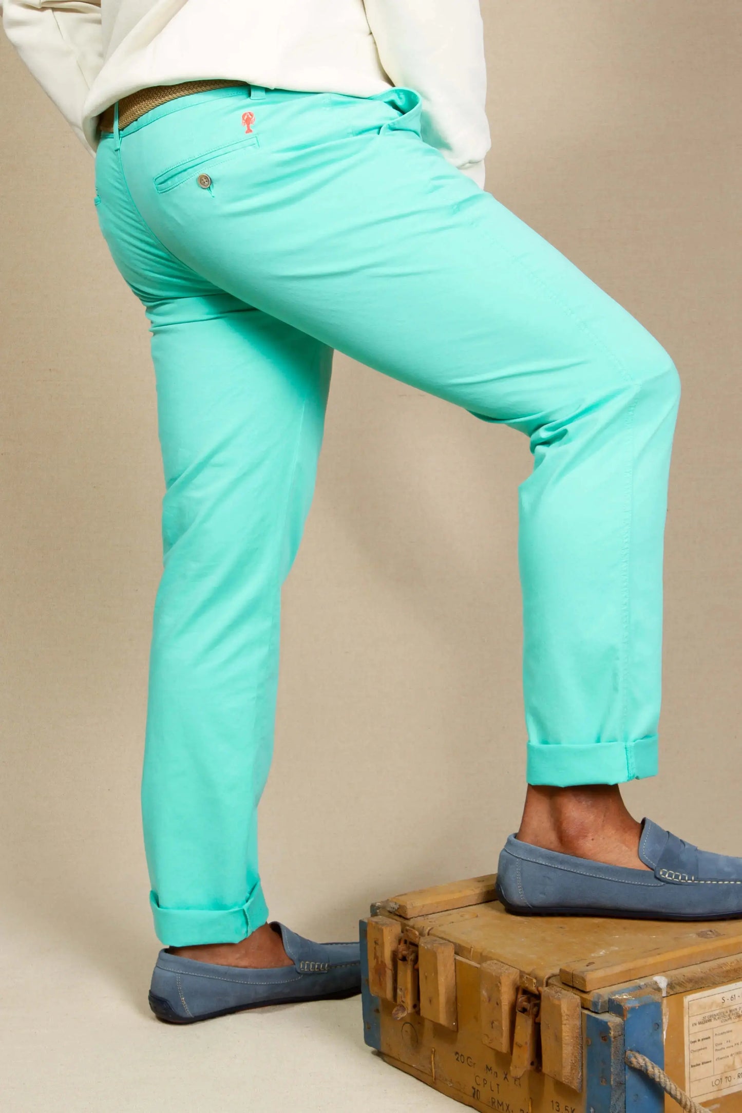 Pantalon Chino Homme Coupe Ajustée « Diego » La 5ème Homme 