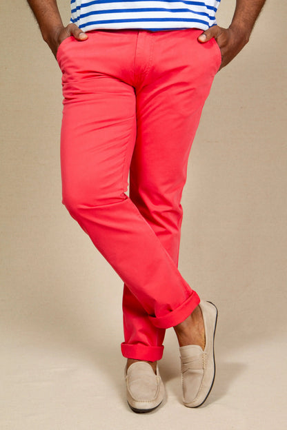 Pantalon Chino Homme Coupe Ajustée « Diego » La 5ème Homme 
