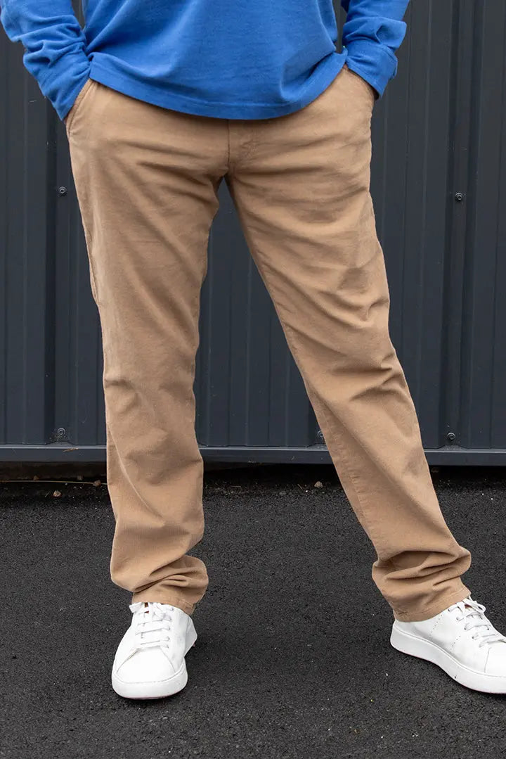 Pantalon Chino Velours Côtelé Homme « Marco » La 5ème Homme 