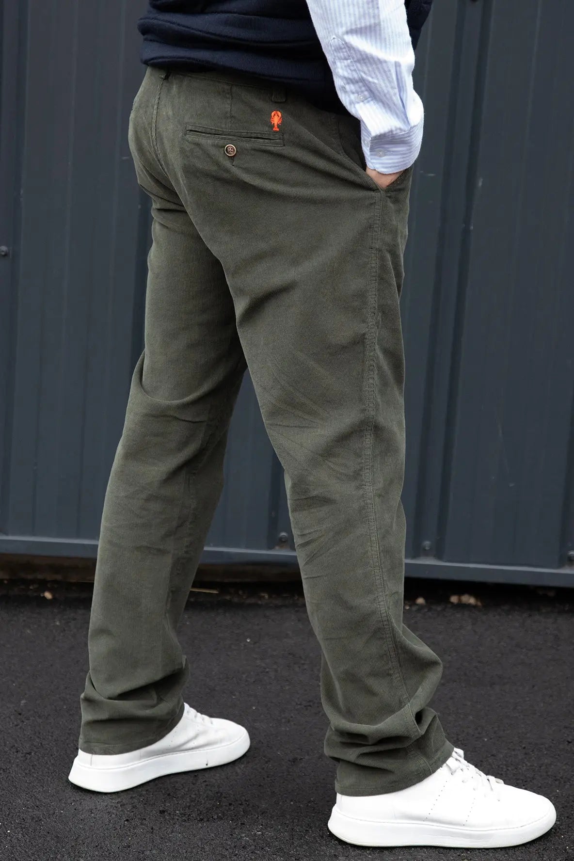 Pantalon Chino Velours Côtelé Homme « Marco » La 5ème Homme 