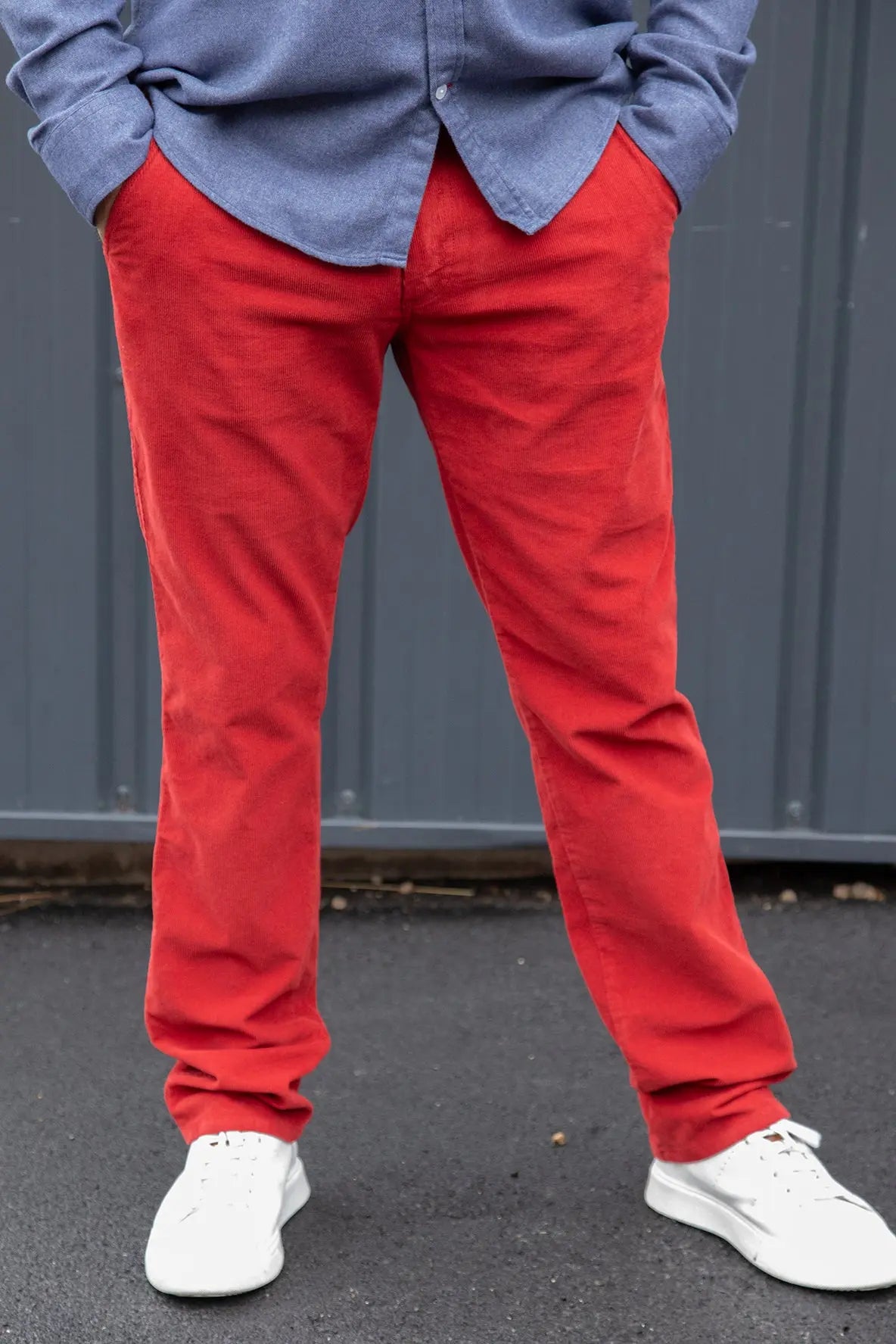 Pantalon Chino Velours Côtelé Homme « Marco » La 5ème Homme 