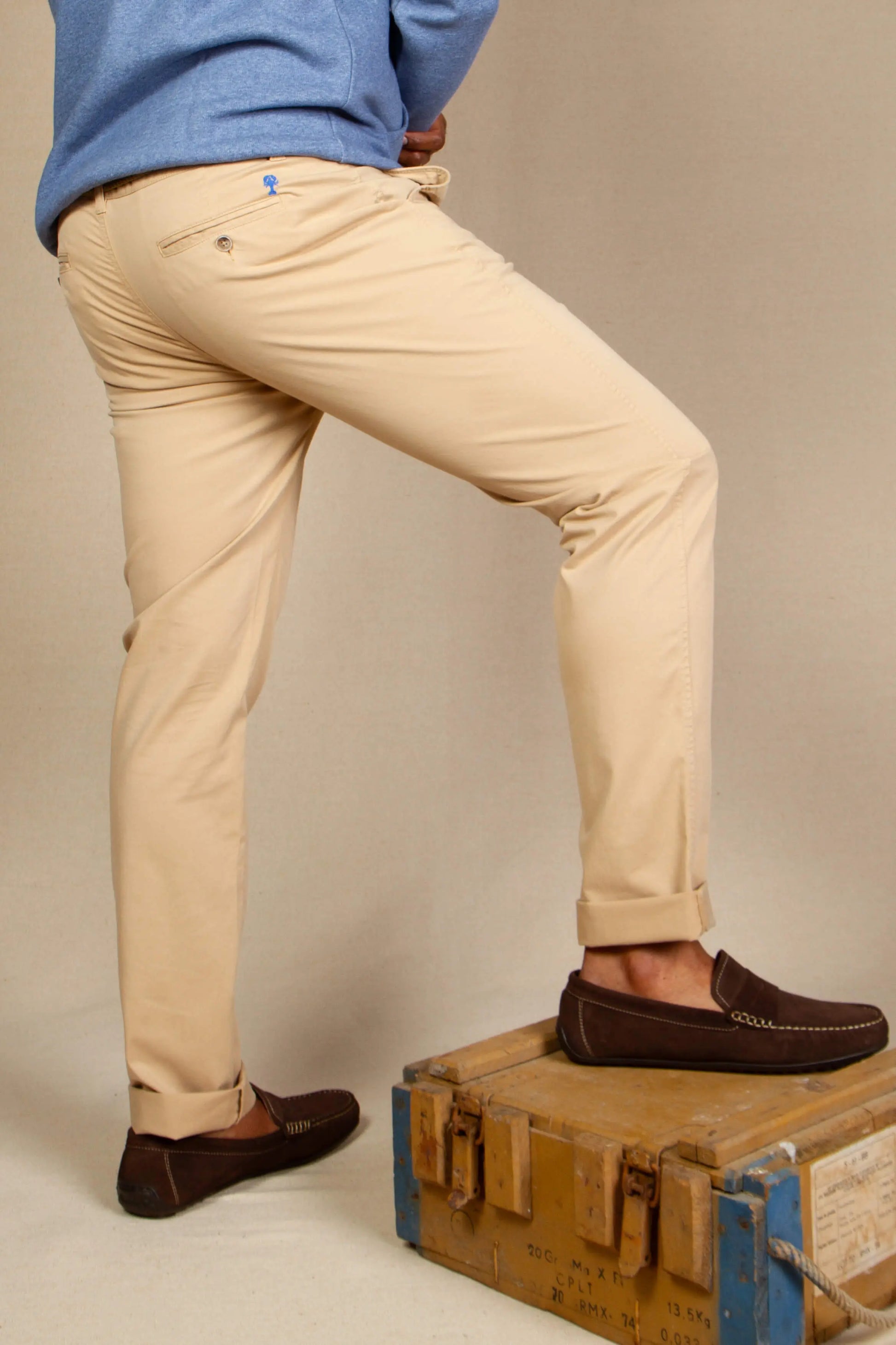 Pantalon Chino ajusté « Diego » La 5ème Homme 