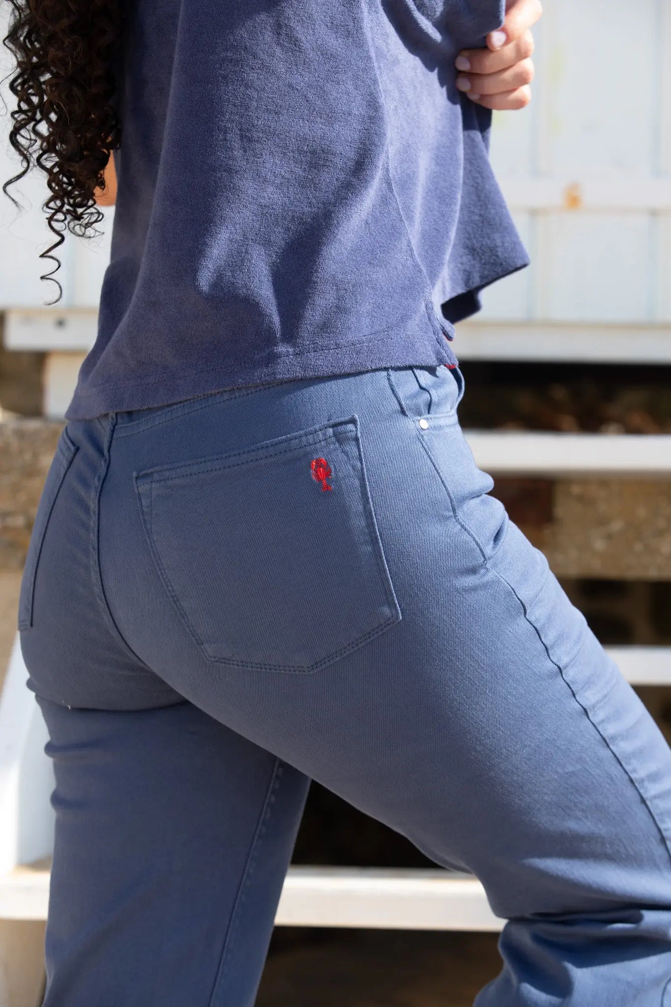 Pantalon Femme en Coton "Gaëlle" La 5ème Homme 