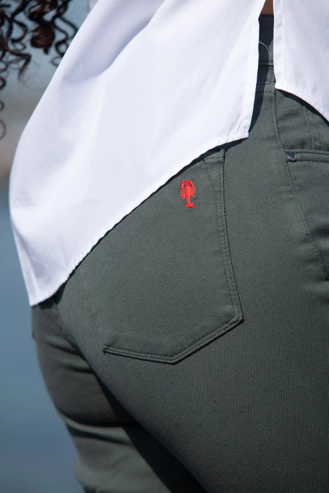 Pantalon Femme en Coton "Gaëlle" La 5ème Homme 