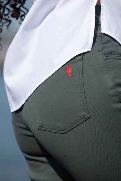 Pantalon Femme en Coton "Gaëlle" La 5ème Homme 