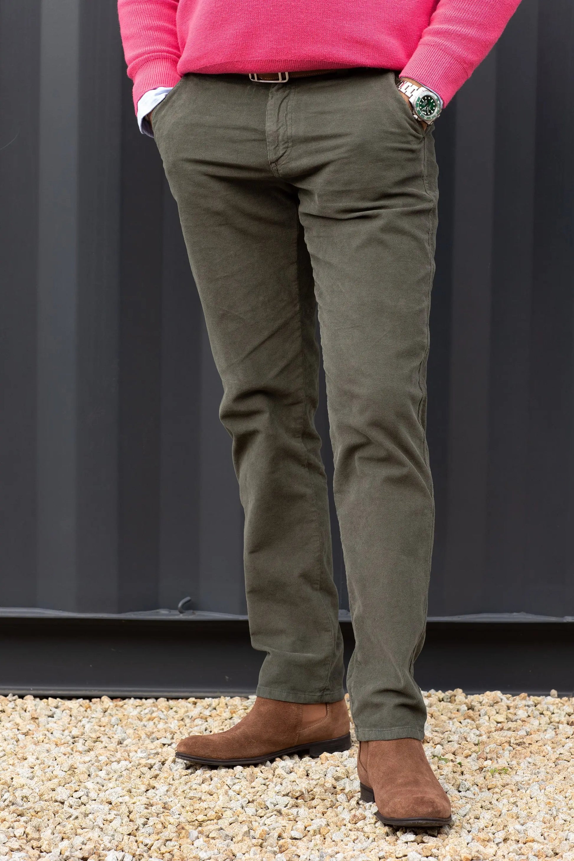 Pantalon Velours Côtelé « Rodolfo » La 5ème Homme 