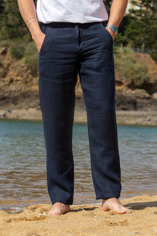 Pantalon en Lin La 5ème Homme 