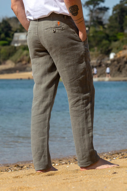 Pantalon en Lin La 5ème Homme 