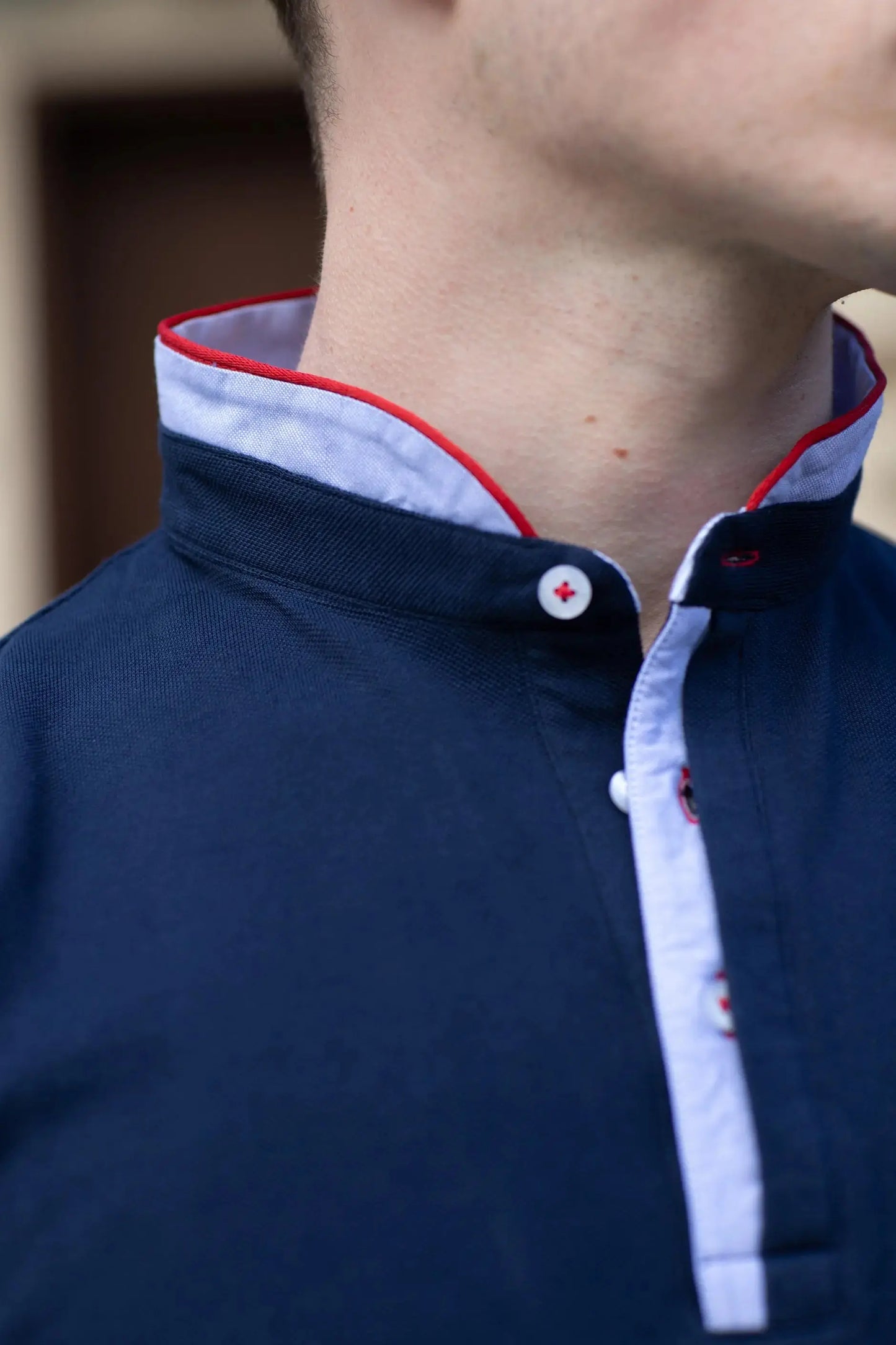 Polo Col Mao « Argentine » GD La 5ème Homme 