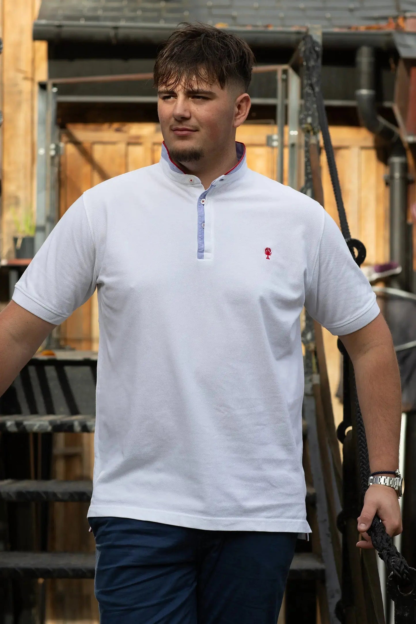 Polo Col Mao « Argentine » GD La 5ème Homme 