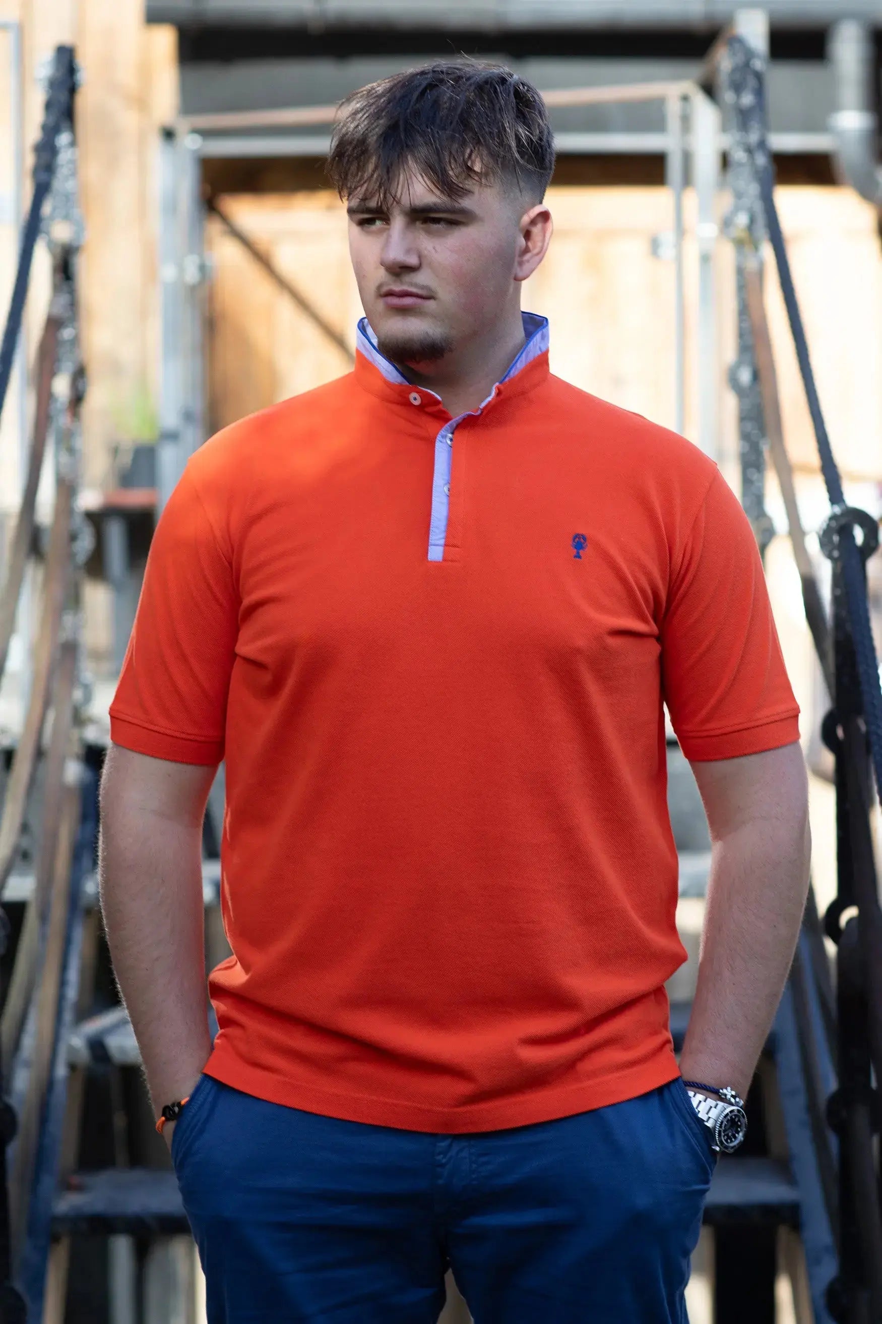 Polo Col Mao « Argentine » GD La 5ème Homme 