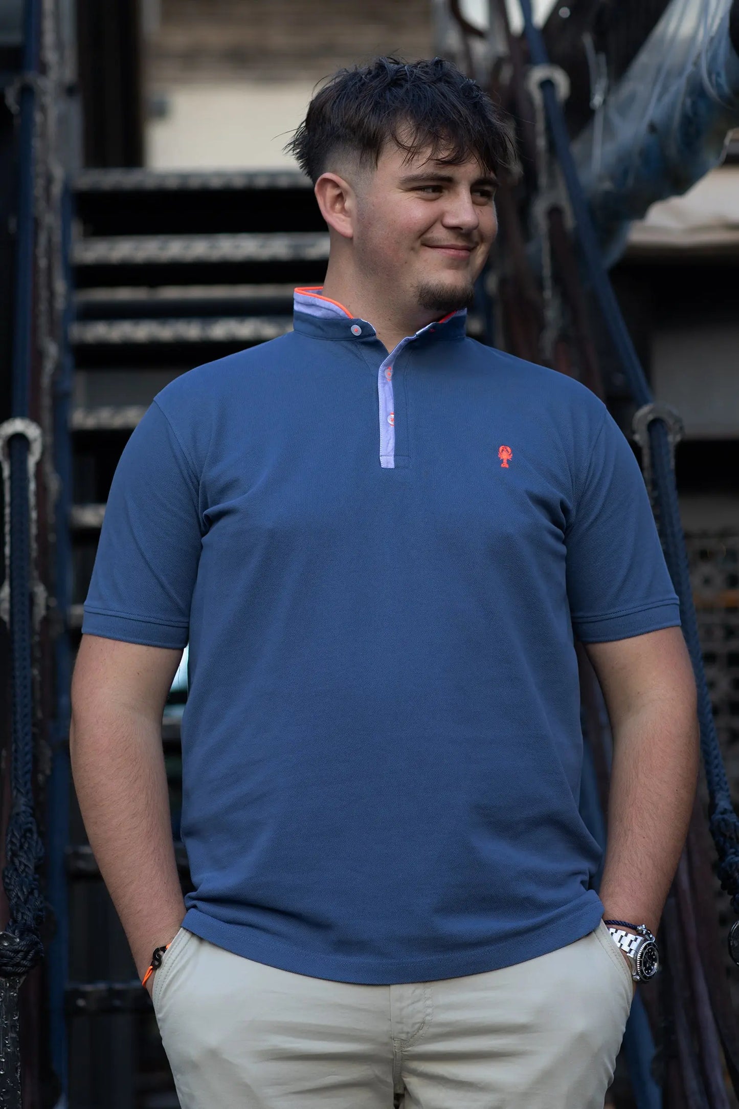 Polo Col Mao « Argentine » La 5ème Homme 