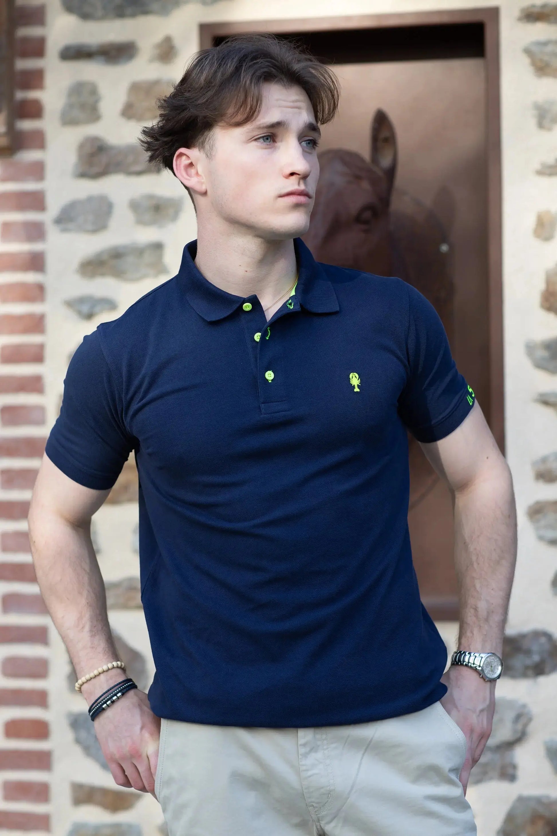 Polo En Coton « Panama » GD La 5ème Homme 