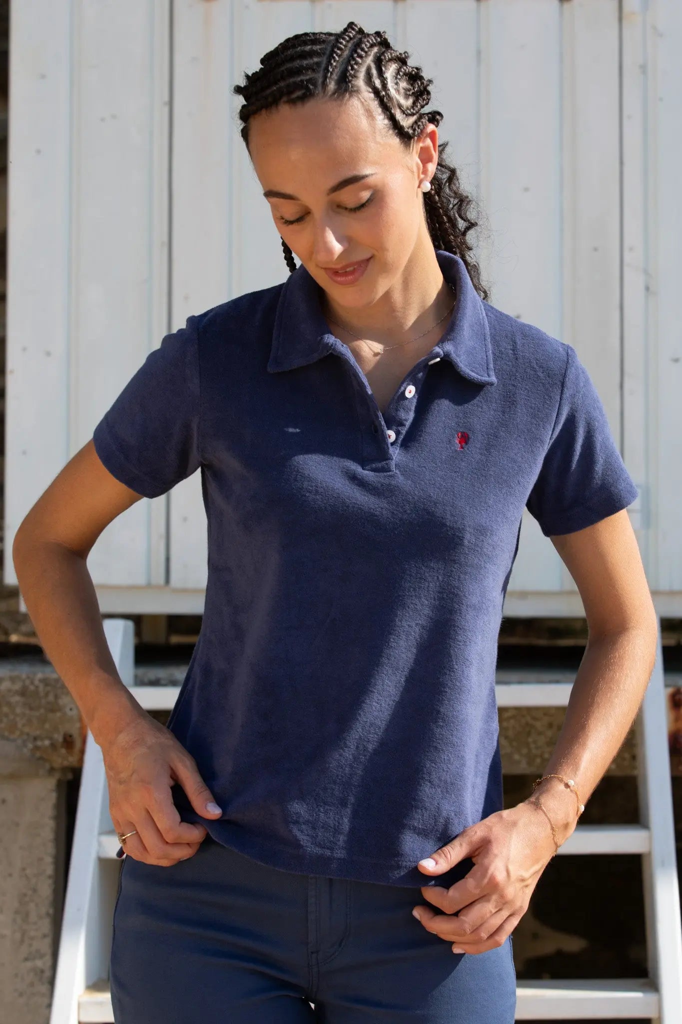 Polo en Éponge femme "Brésil" La 5ème Homme 