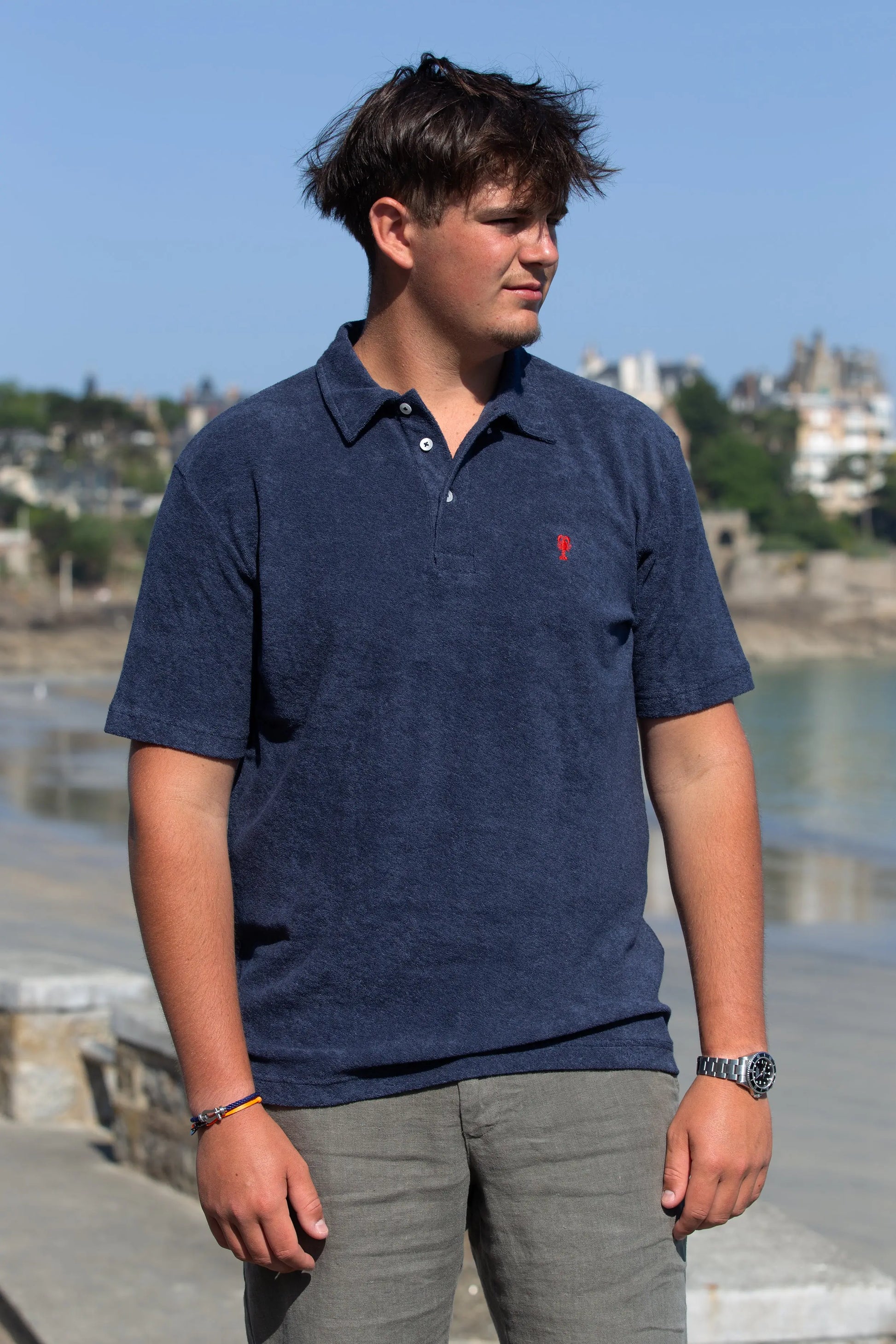 Polo en éponge « Brésil » La 5ème Homme 