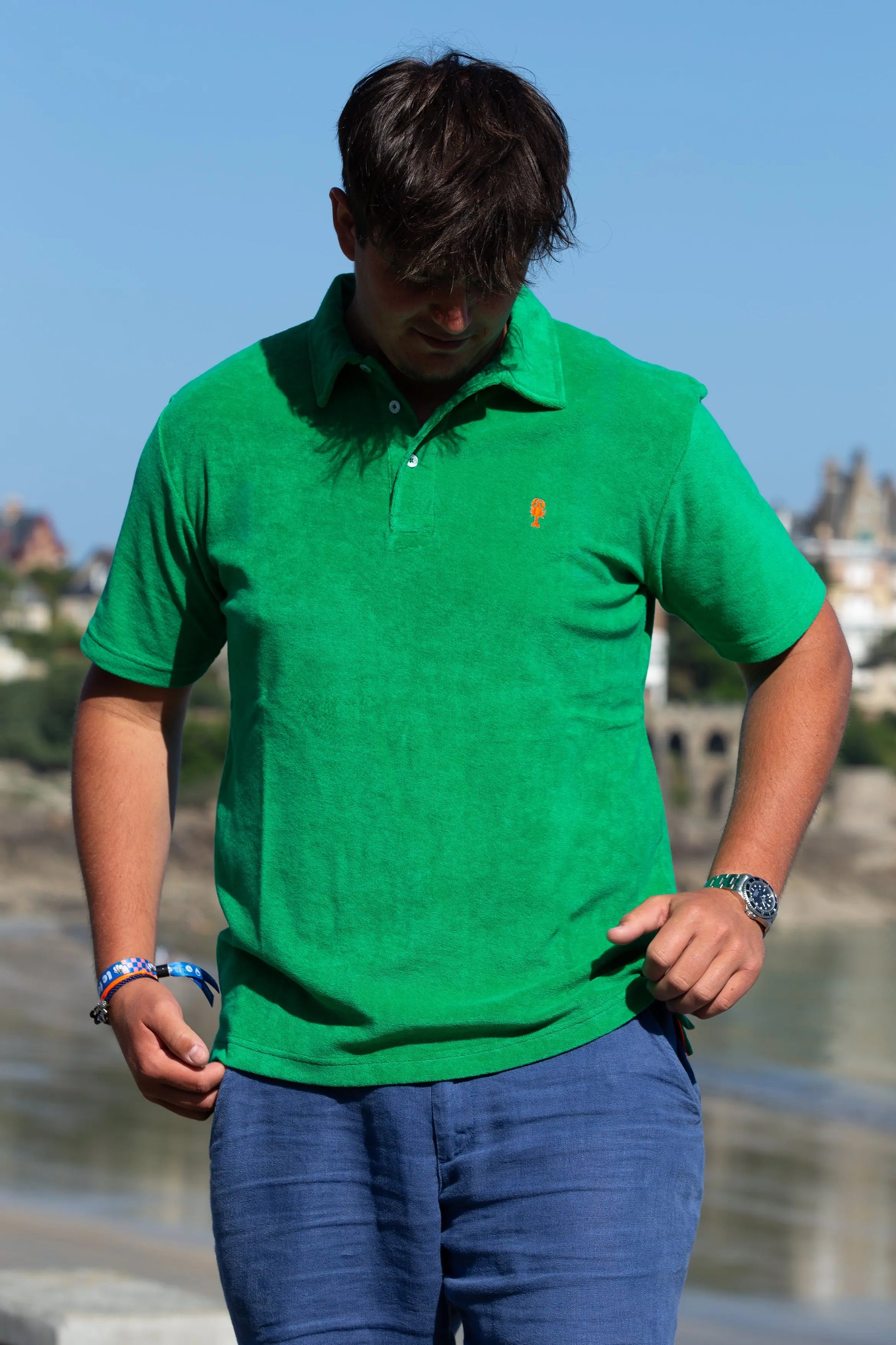 Polo en éponge « Brésil » La 5ème Homme 