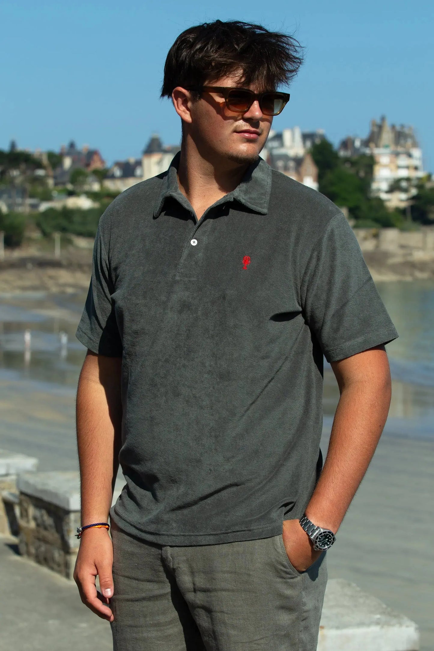 Polo en éponge « Brésil » La 5ème Homme 
