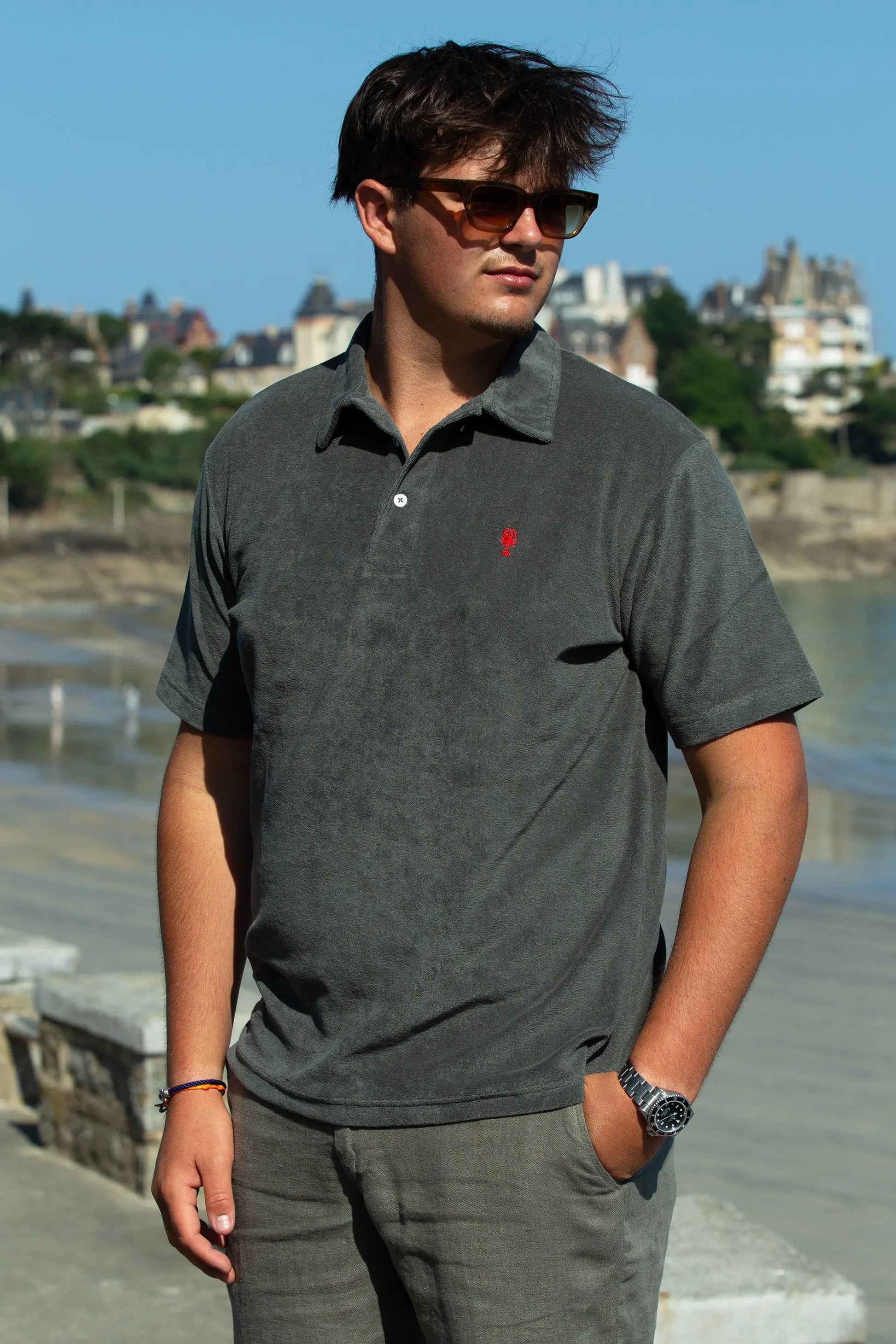 Polo en éponge « Brésil » La 5ème Homme 