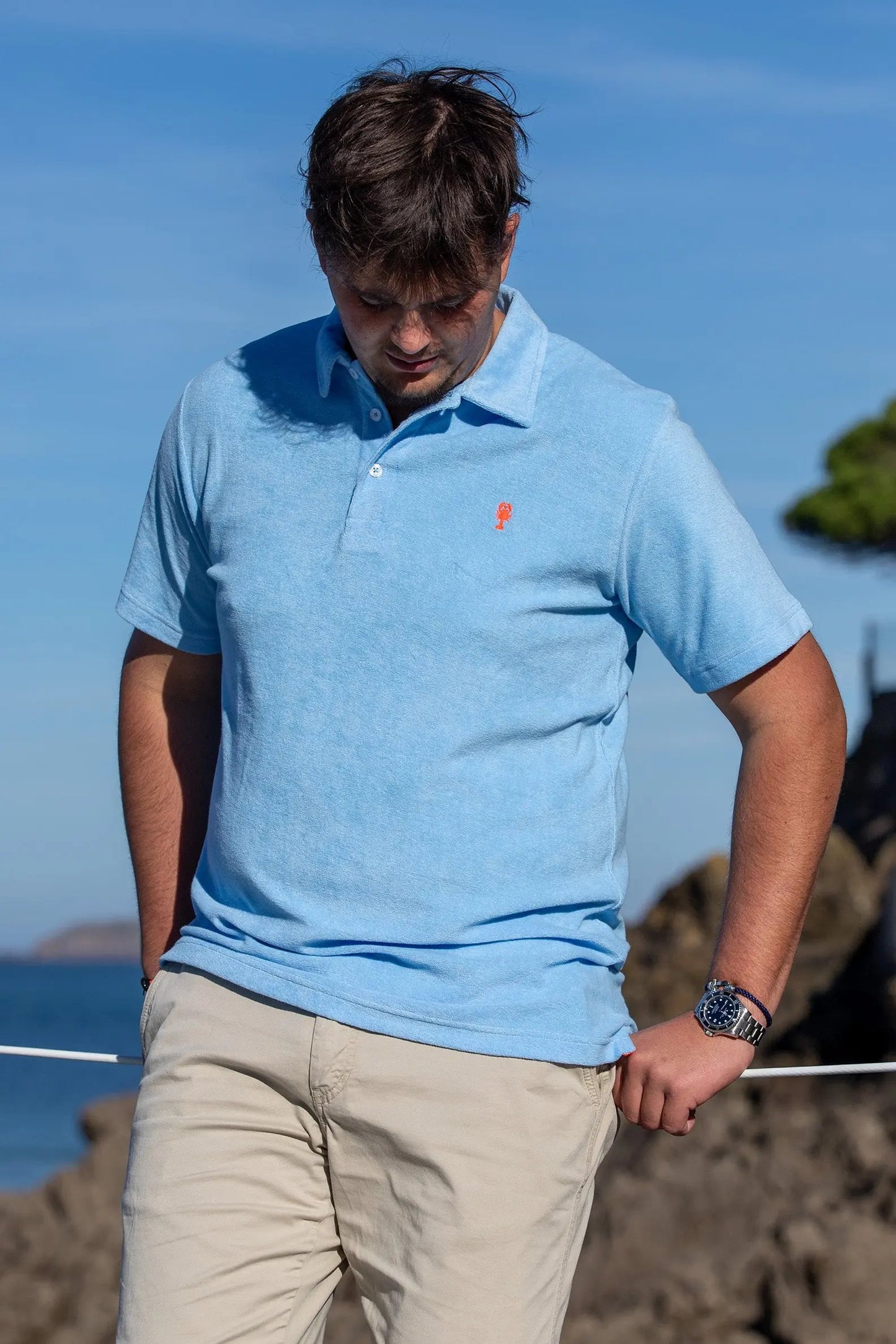 Polo en éponge « Brésil » La 5ème Homme 