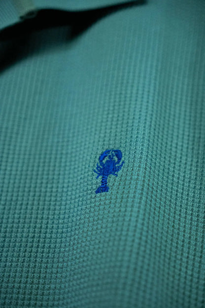 Polo en nid d’abeille « Aveiro » — Édition Exclusive La 5ème Homme 