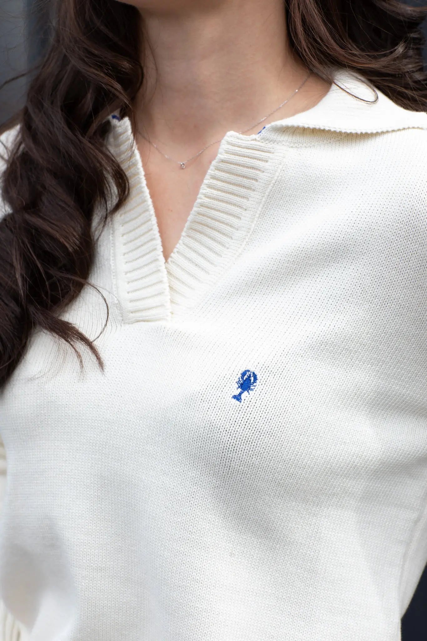 Pull Col Polo « Monica » La 5ème Femme 