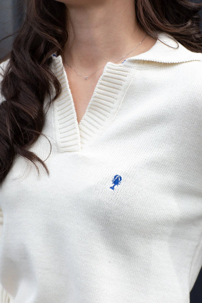 Pull Col Polo « Monica » La 5ème Femme 