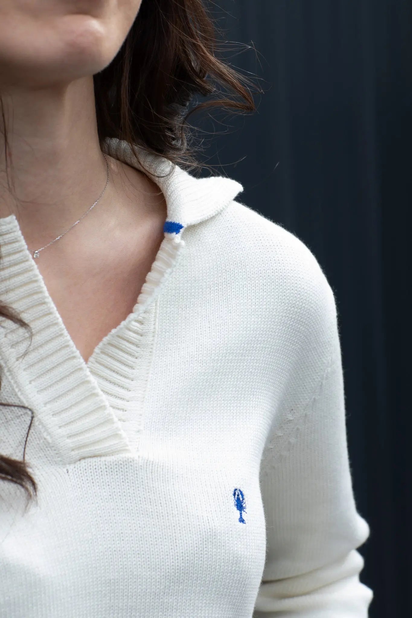 Pull Col Polo « Monica » La 5ème Femme 