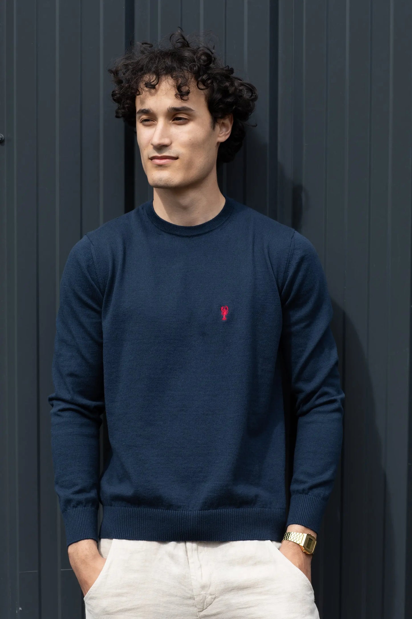 Pull Col Rond « Manu » La 5ème Homme 