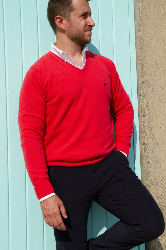 Pull Col V « Vincent » La 5ème Homme 