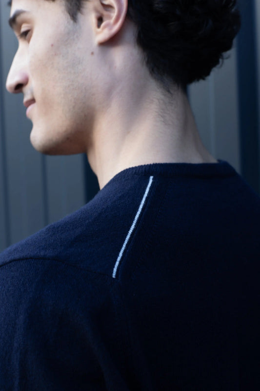 Pull Col V en Laine « Vincent » La 5ème Homme 