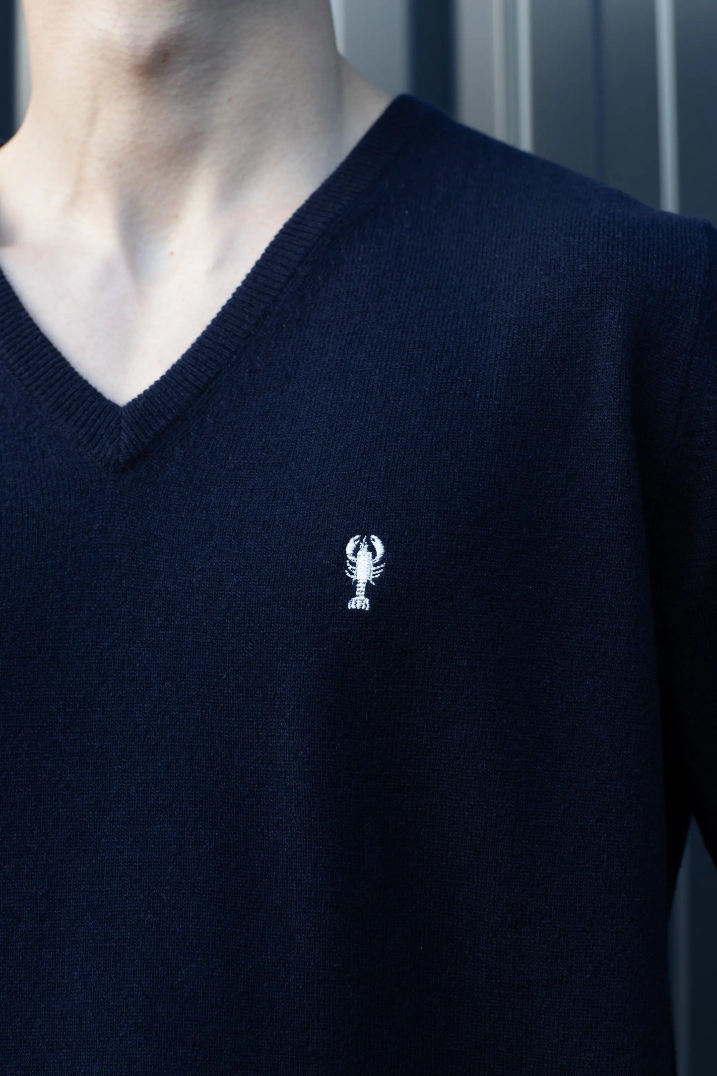 Pull Col V en Laine « Vincent » La 5ème Homme 