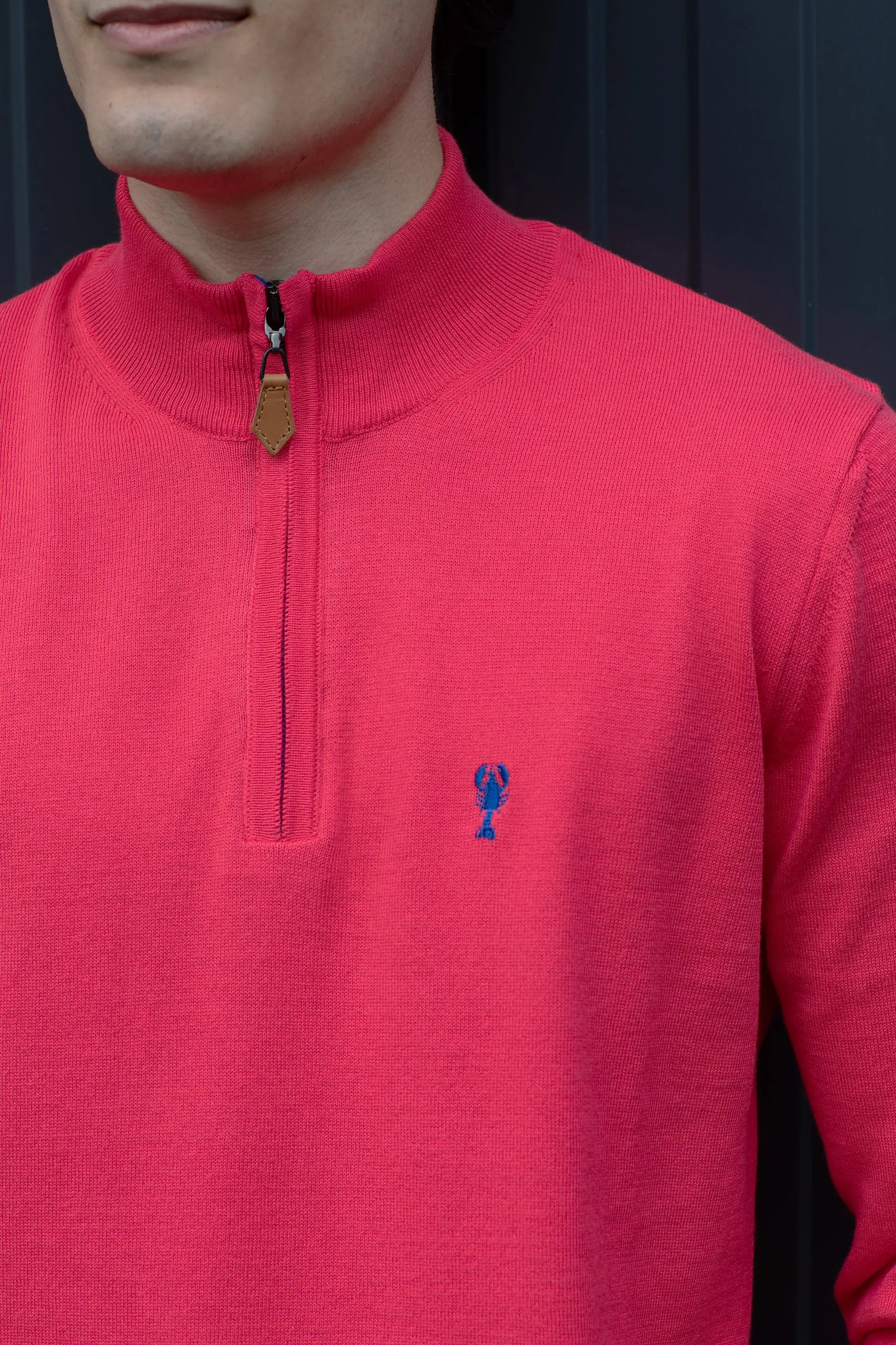 Pull Col Zippé « Benoit » La 5ème Homme 