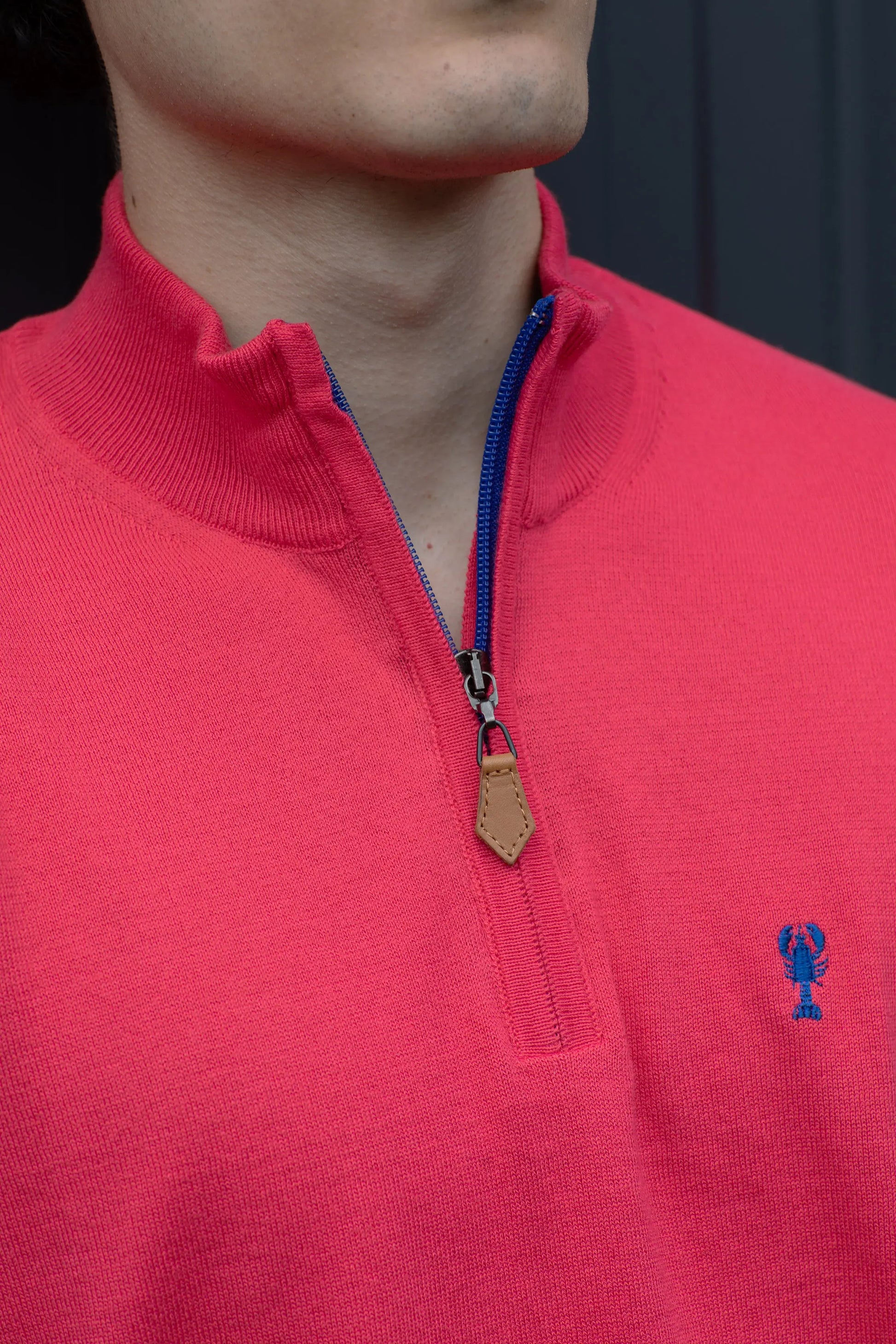 Pull Col Zippé « Benoit » La 5ème Homme 