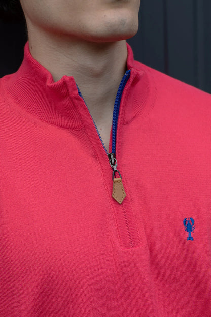 Pull Col Zippé « Benoit » La 5ème Homme 