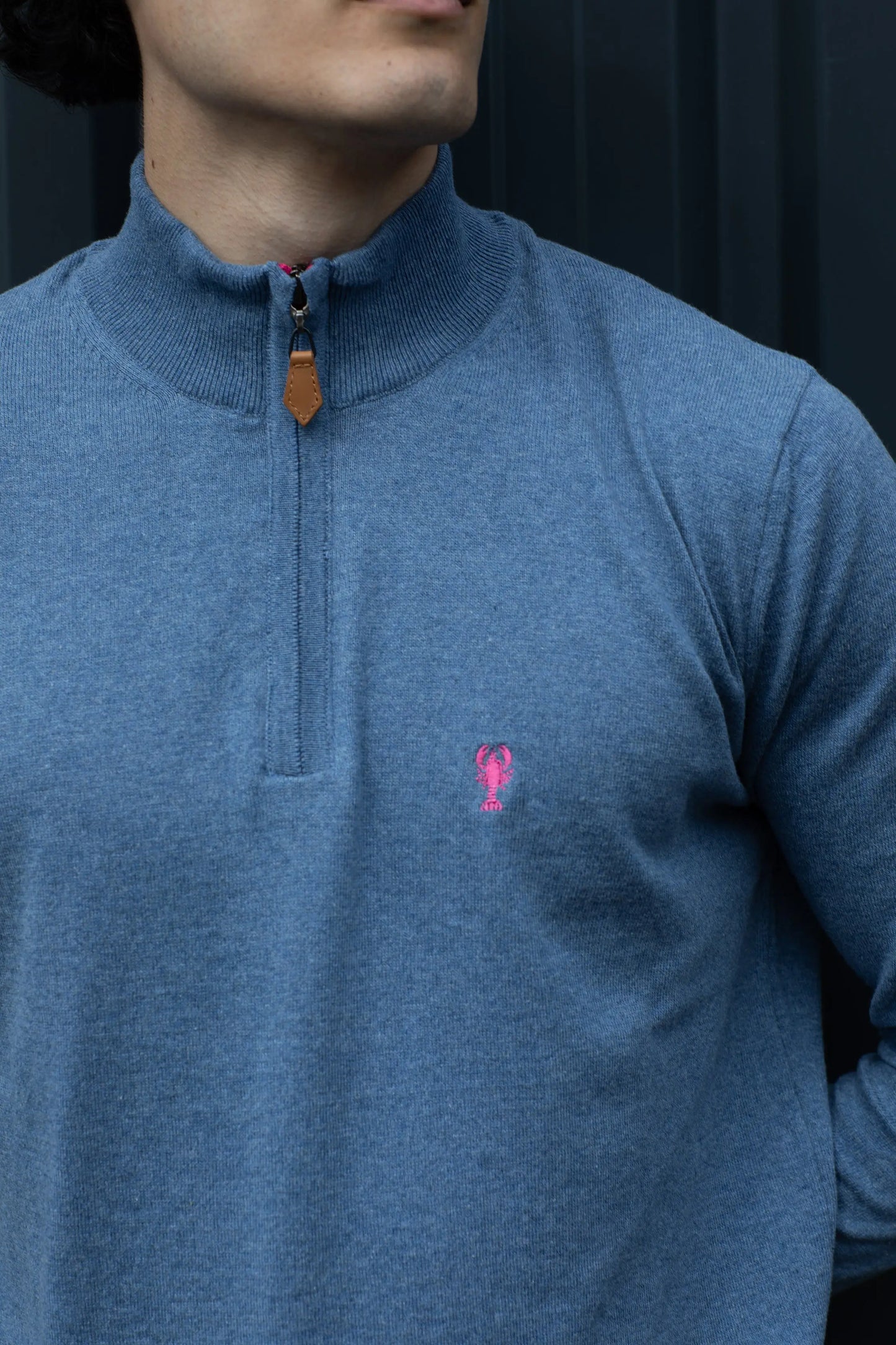 Pull Col Zippé « Benoit » La 5ème Homme 