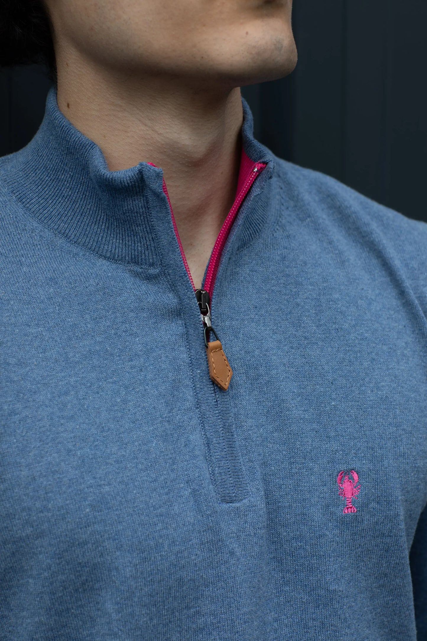 Pull Col Zippé « Benoit » La 5ème Homme 