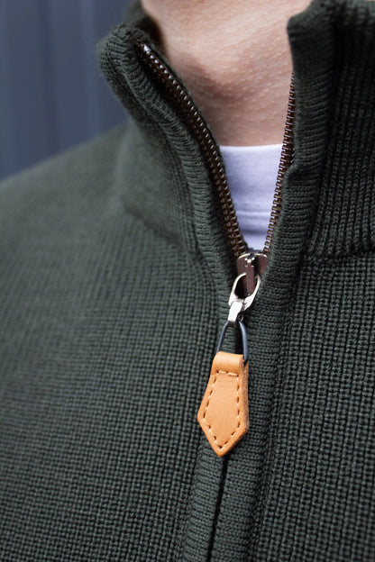 Pull Marin Col Zippé « Alexandre » La 5ème Homme 