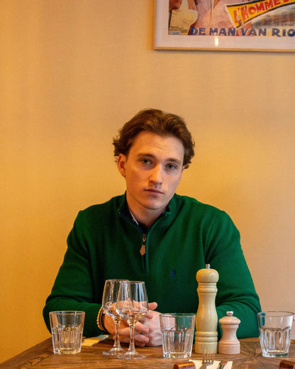 Pull Marin Col Zippé « Alexandre » La 5ème Homme 