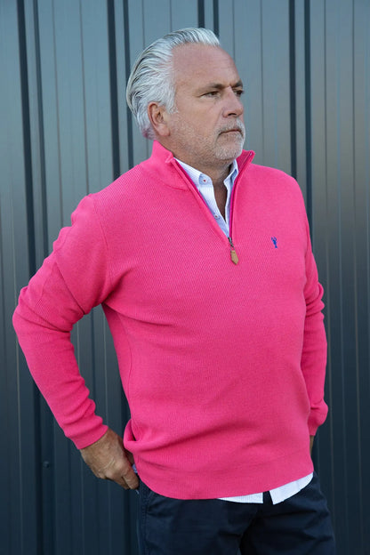 Pull Marin Col Zippé « Alexandre » La 5ème Homme 