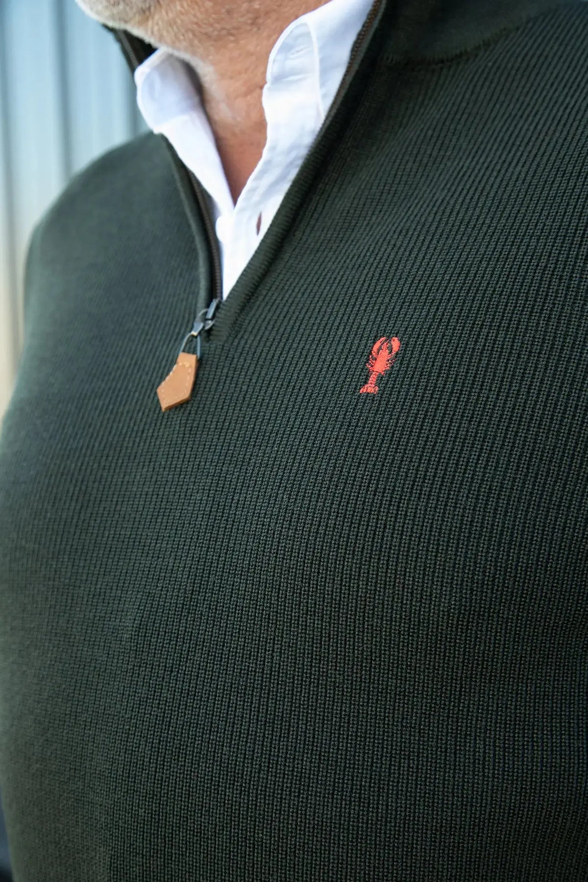 Pull Marin Col Zippé « Alexandre » La 5ème Homme 