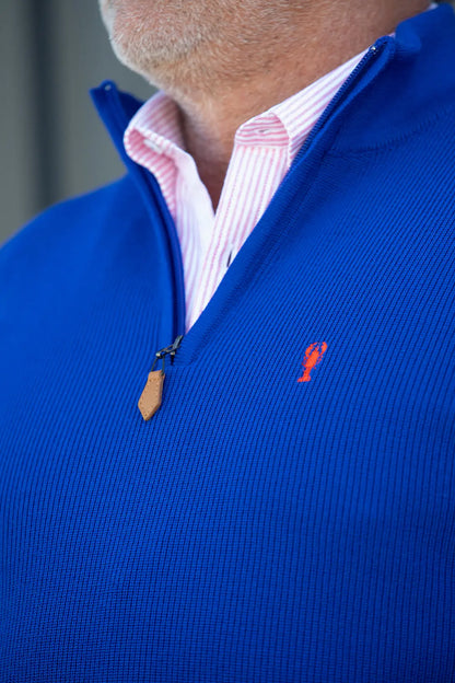 Pull Marin Col Zippé « Alexandre » La 5ème Homme 