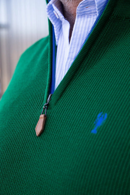 Pull Marin Col Zippé « Alexandre » La 5ème Homme 