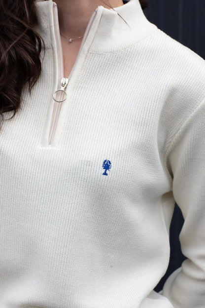 Pull Marin Col Zippé "Macha" La 5ème Homme 