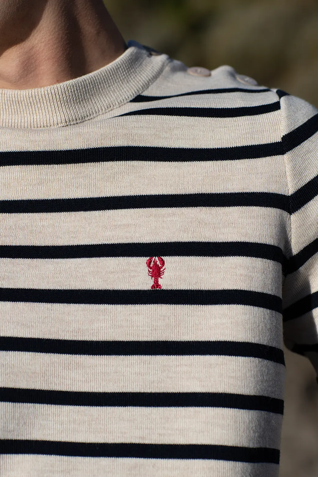 Pull Marin Rayé « Hubert » La 5ème Homme 