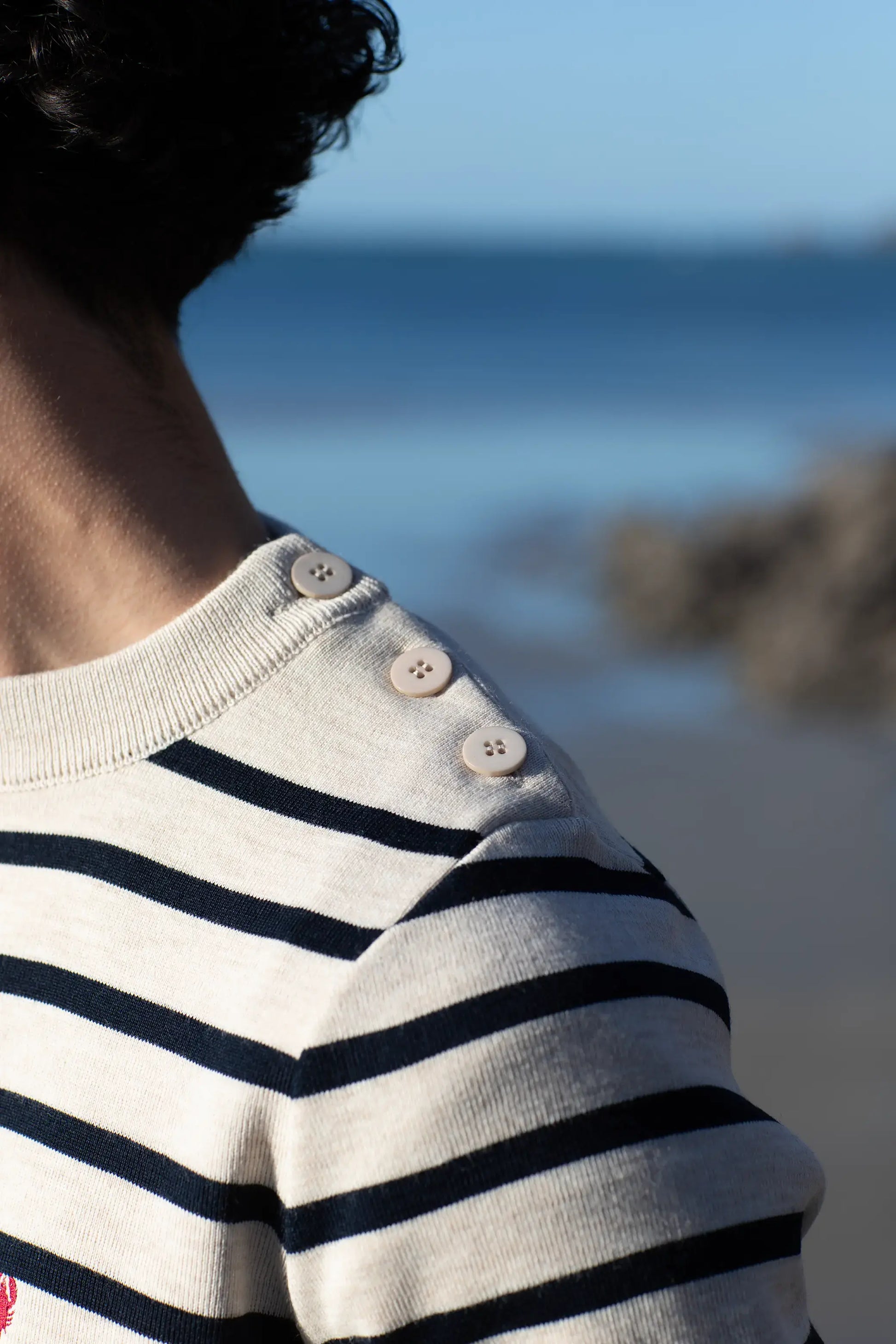 Pull Marin Rayé « Hubert » La 5ème Homme 