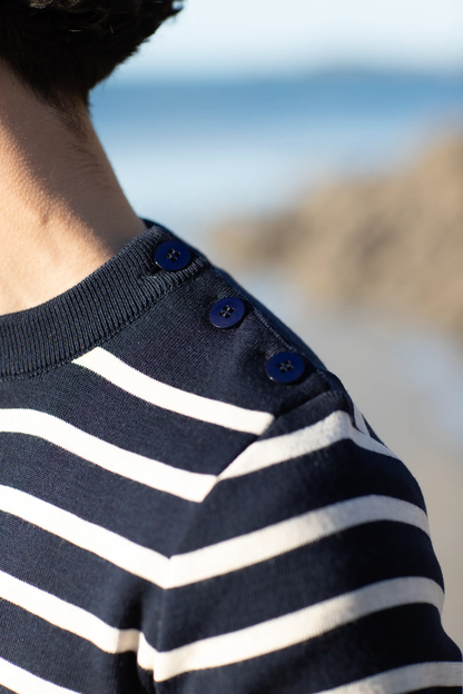 Pull Marin Rayé « Hubert » La 5ème Homme 