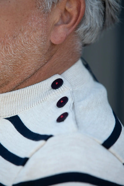 Pull Marin Rayé « Hubert » La 5ème Homme 