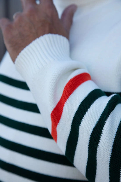 Pull Marin Rayé « Stéphane » La 5ème Homme 