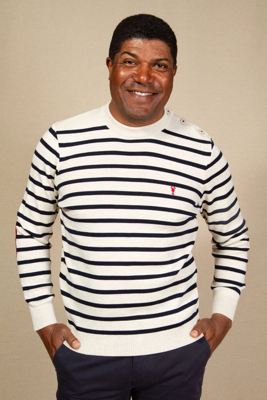 Pull « Hubert » Rayé La 5ème Homme 