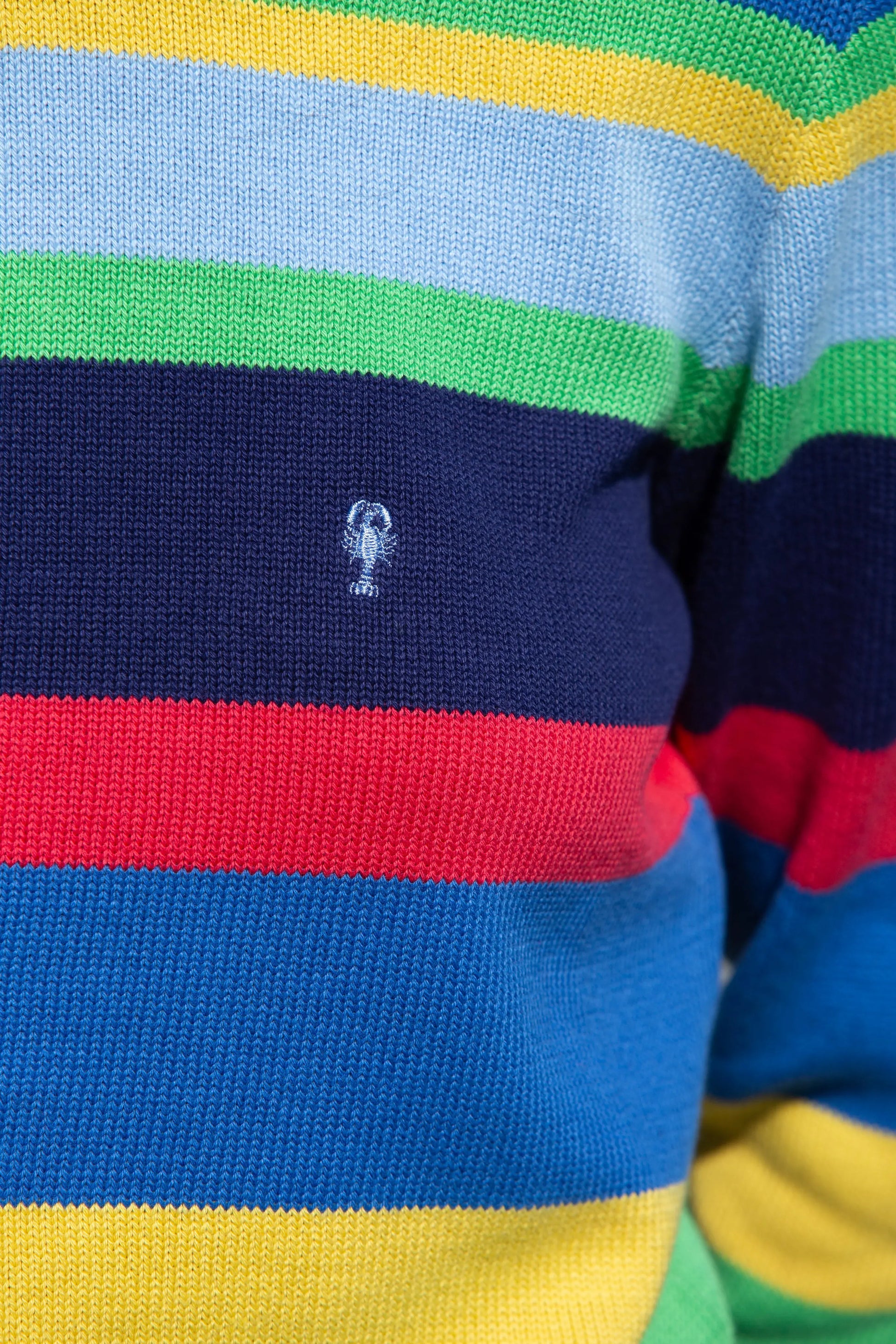 Pull en Coton Rayé « Iris » La 5ème Femme 